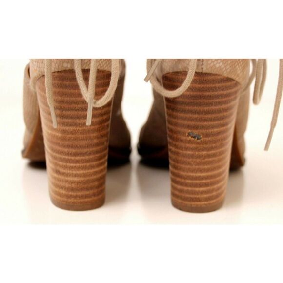 Lucky Brand Tan Heeled Sandals - Picture 6 of 12